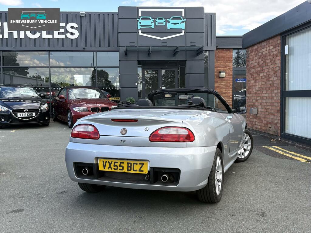 MG MGTF 1.8 Convertible 189 G Km 134 Bh Silver #2