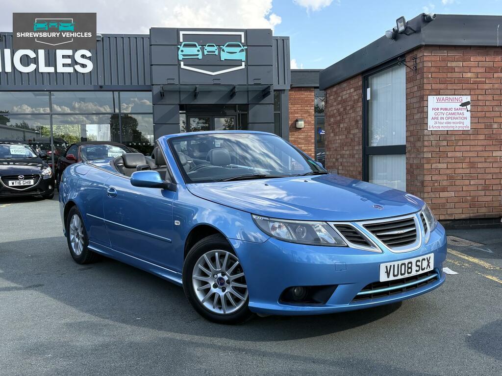 Saab 9-3 1.8T Linear Se Convertible Euro Blue #6