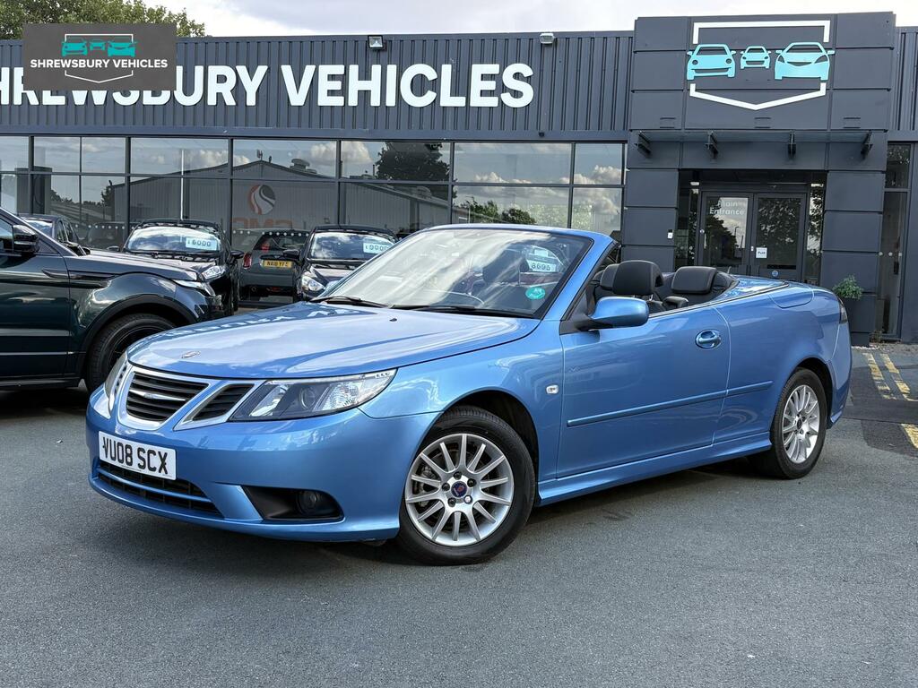 Saab 9-3 1.8T Linear Se Convertible Euro Blue #4