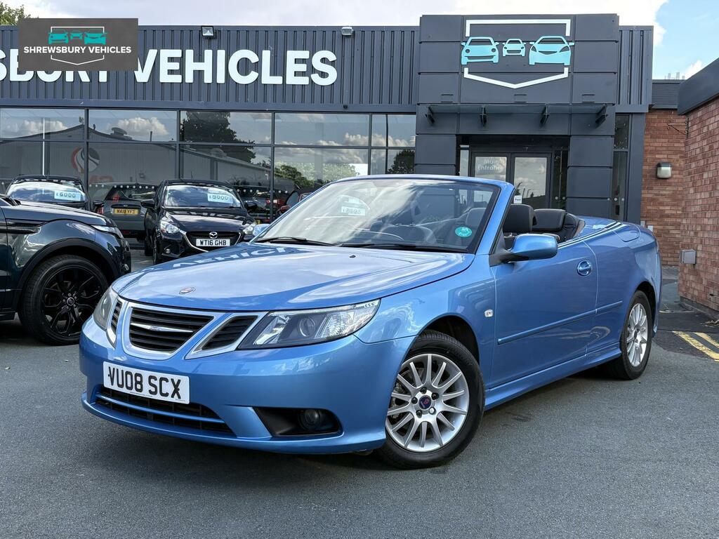Saab 9-3 1.8T Linear Se Convertible Euro Blue #3