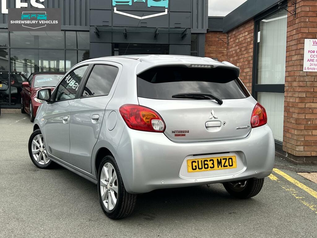 Mitsubishi Mirage 1.2 3 Cvt Euro 5 Ss Silver #9