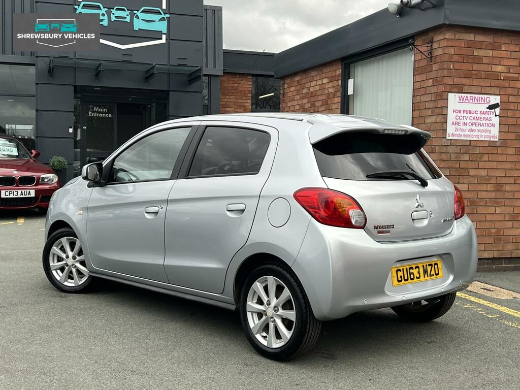 Mitsubishi Mirage 1.2 3 Cvt Euro 5 Ss Silver #8
