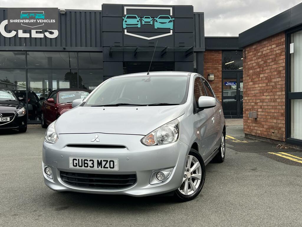 Mitsubishi Mirage 3 Silver #2