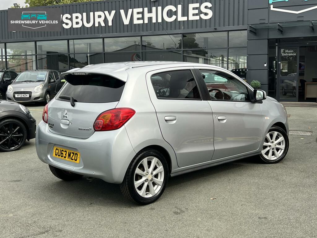 Mitsubishi Mirage 1.2 3 Cvt Euro 5 Ss Silver #12