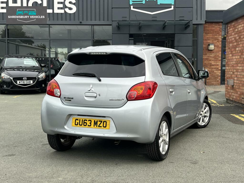 Mitsubishi Mirage 1.2 3 Cvt Euro 5 Ss Silver #11