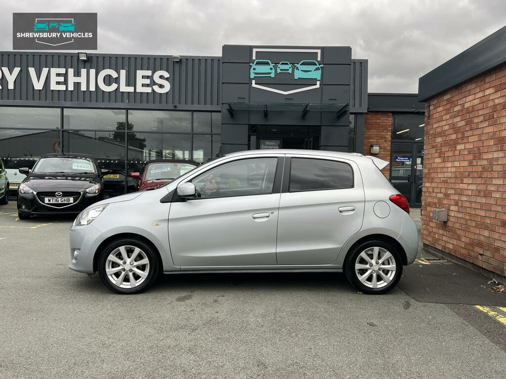 Mitsubishi Mirage 3 Silver #5