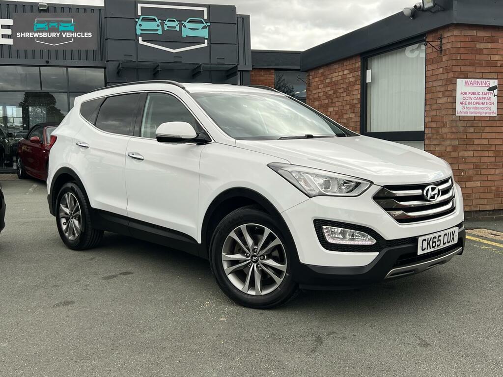Hyundai Santa Fe Premium White #6