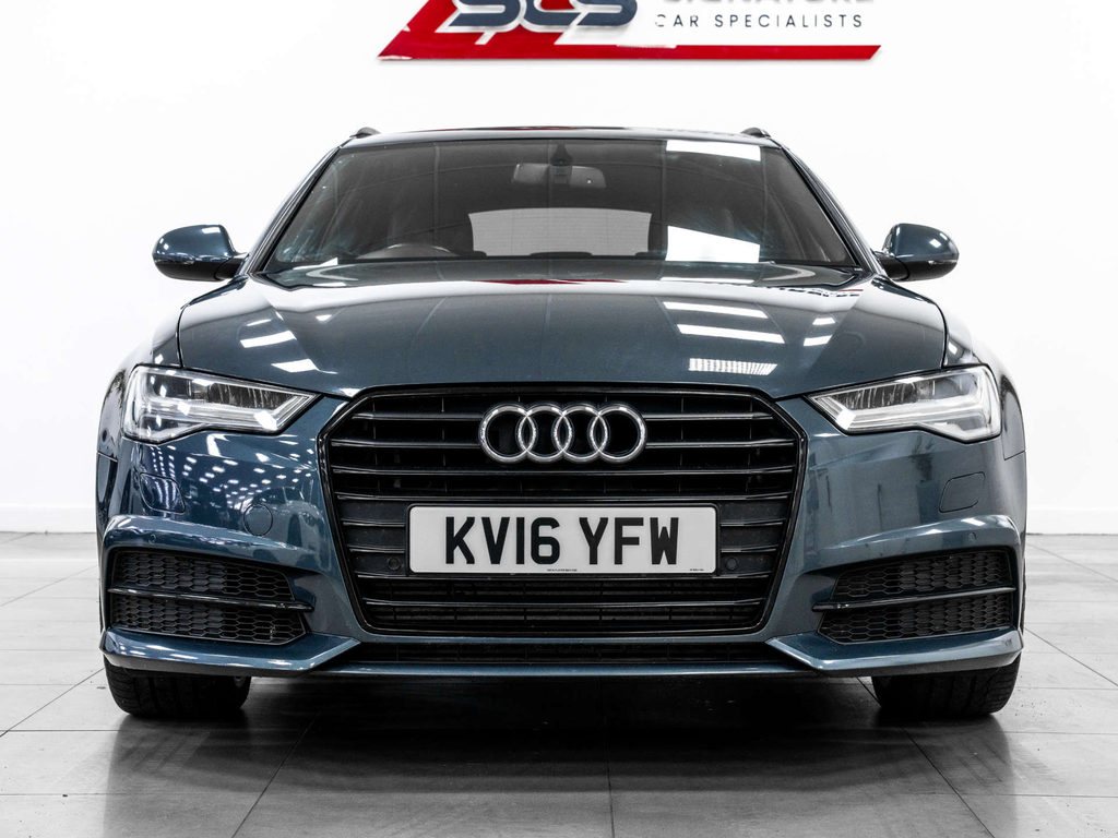 Audi A6 Estate Blue #5