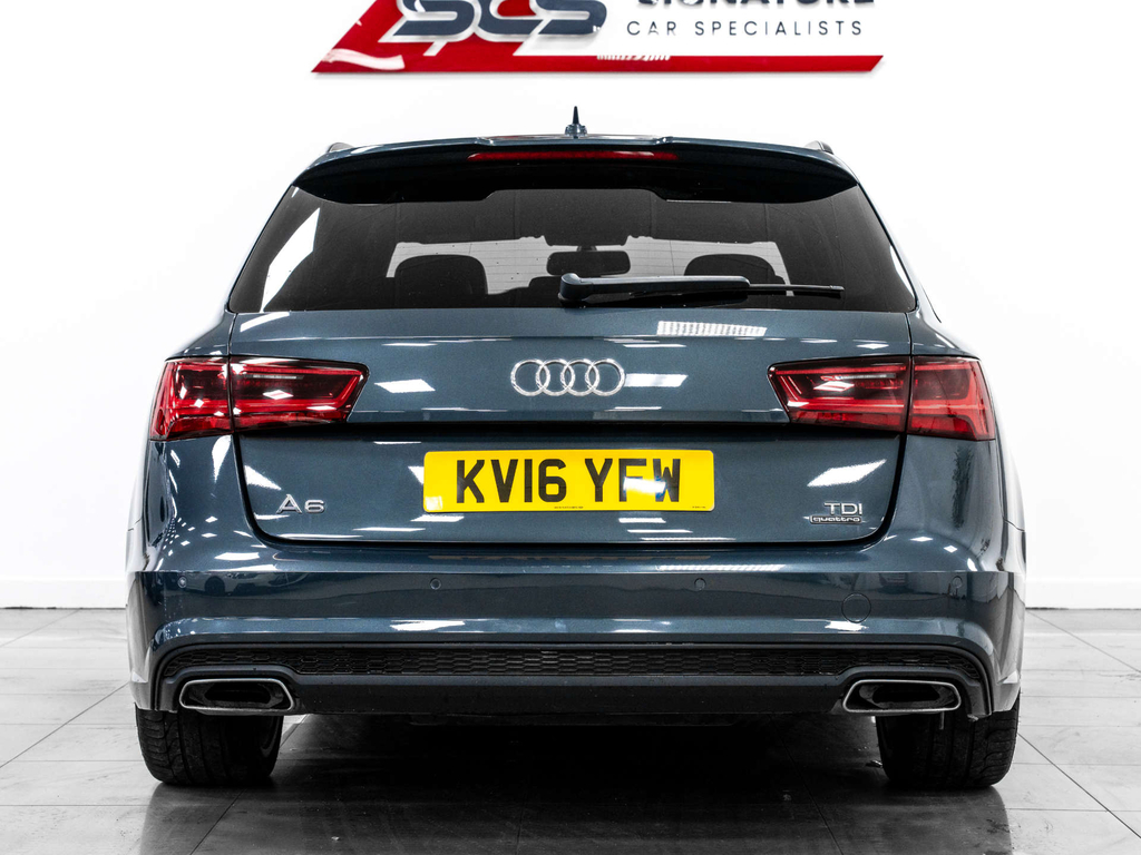 Audi A6 Estate Blue #6