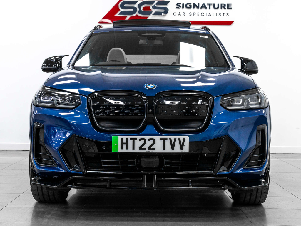 BMW iX3 Suv Blue #5