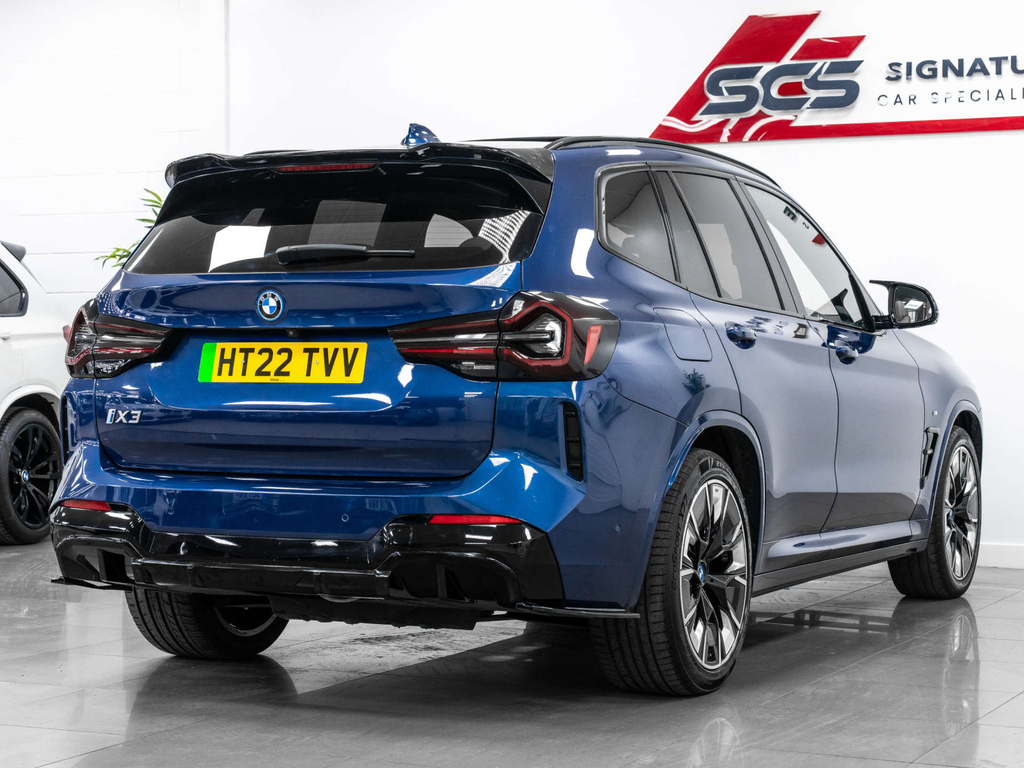 BMW iX3 Suv Blue #4