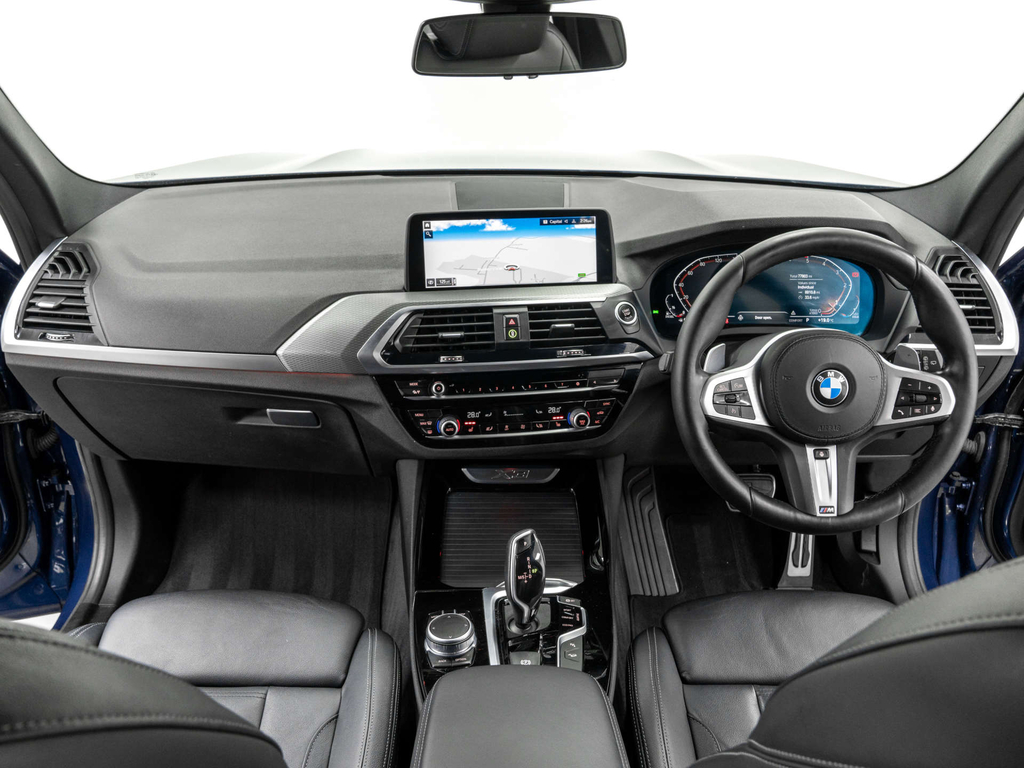 BMW X3 Xdrive20d Mht M Sport Step 2021 White #16