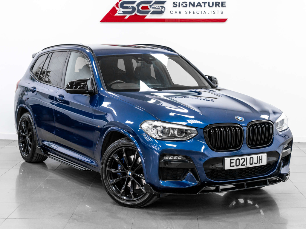 BMW X3 Xdrive20d Mht M Sport Step 2021 White #7