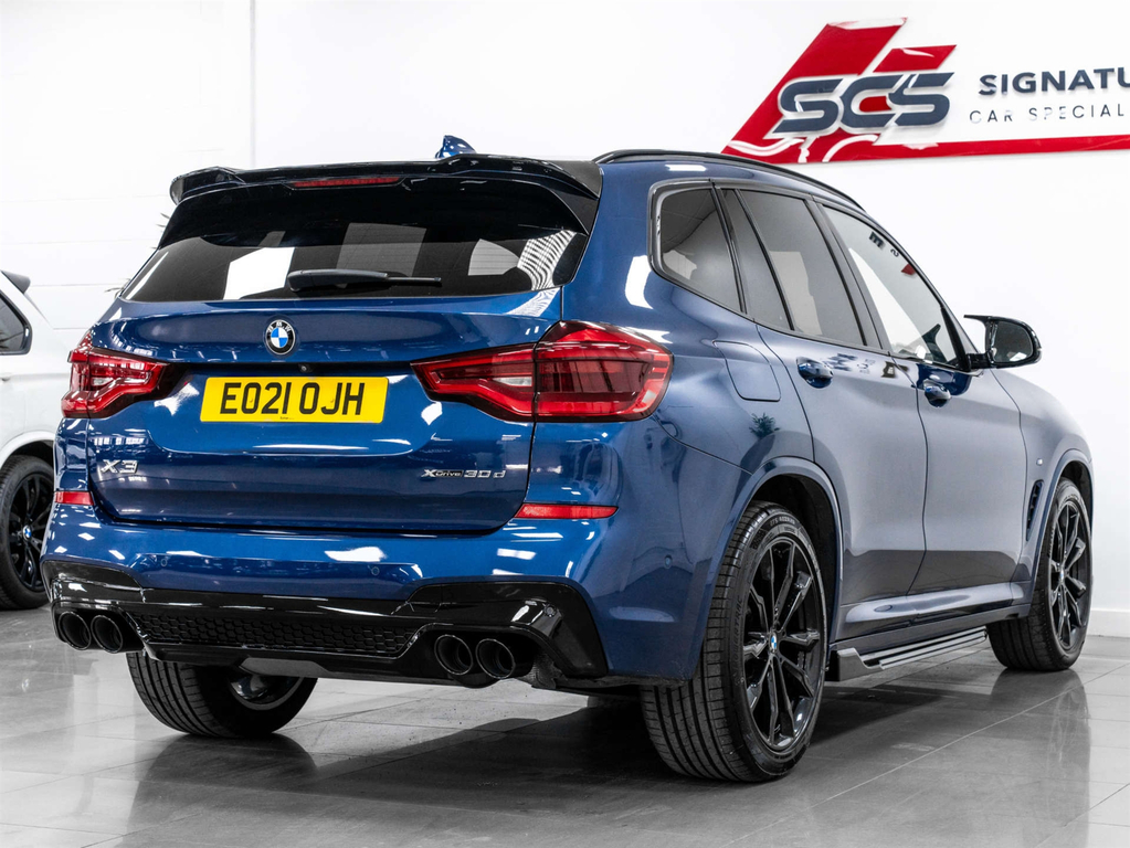 BMW X3 X3 Xdrive30d M Sport Mhev Blue #4