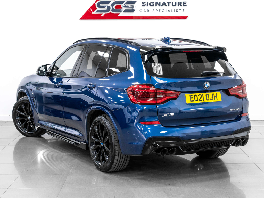 BMW X3 Xdrive20d Mht M Sport Step 2021 White #8