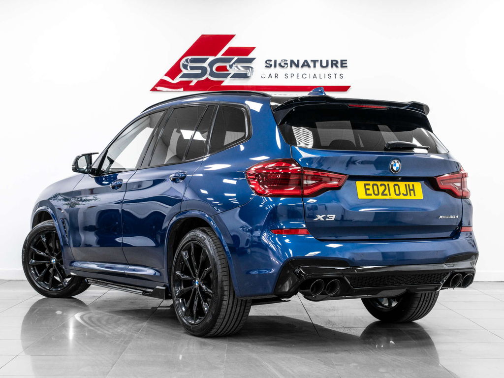 BMW X3 X3 Xdrive30d M Sport Mhev Blue #3