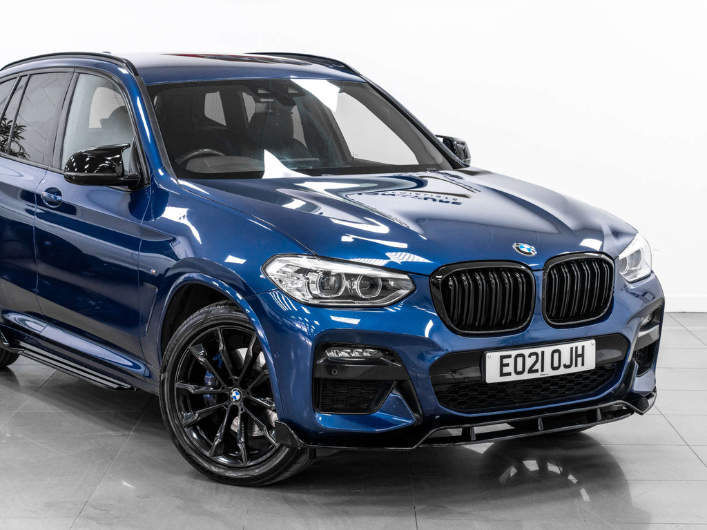 BMW X3 Xdrive20d Mht M Sport Step 2021 White #9