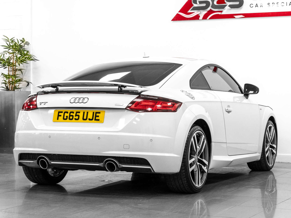 Audi TT Coupe White #4