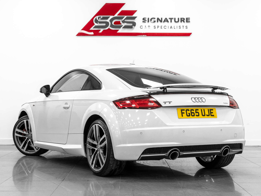 Audi TT Coupe White #3
