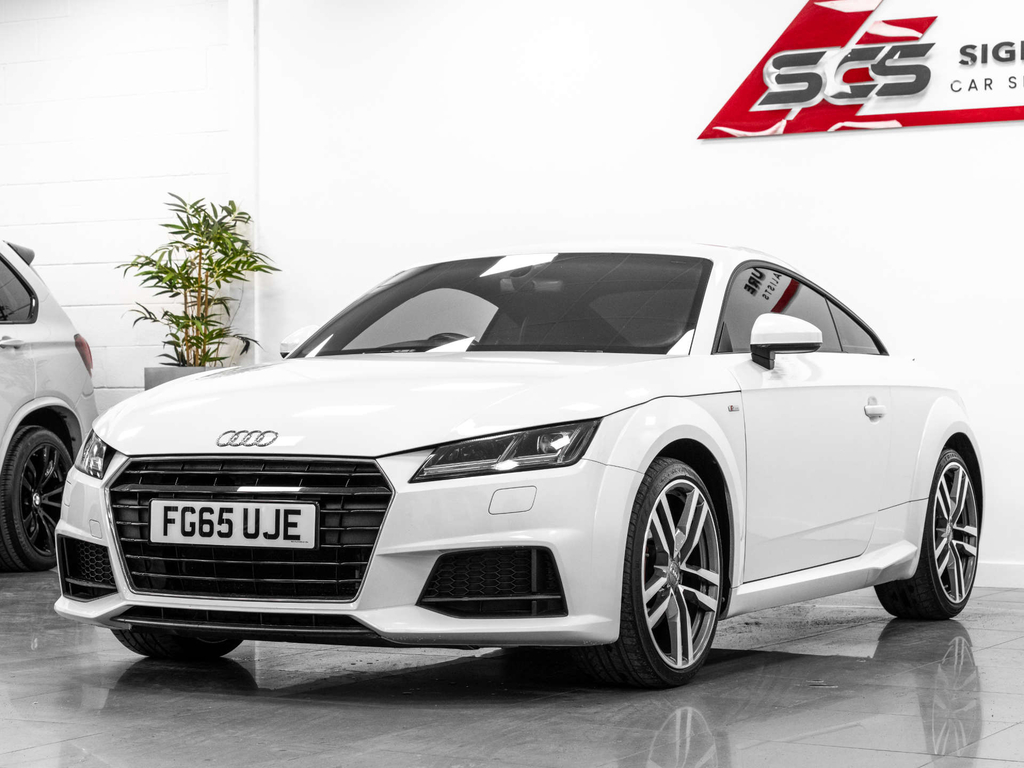 Audi TT Coupe White #2