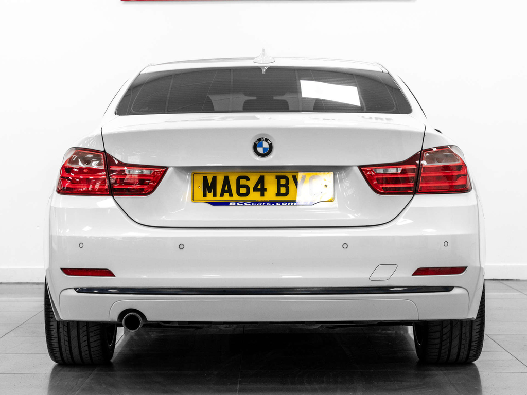 BMW 4 Series Coupe White #6
