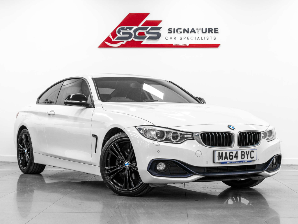 BMW 4 Series Coupe White