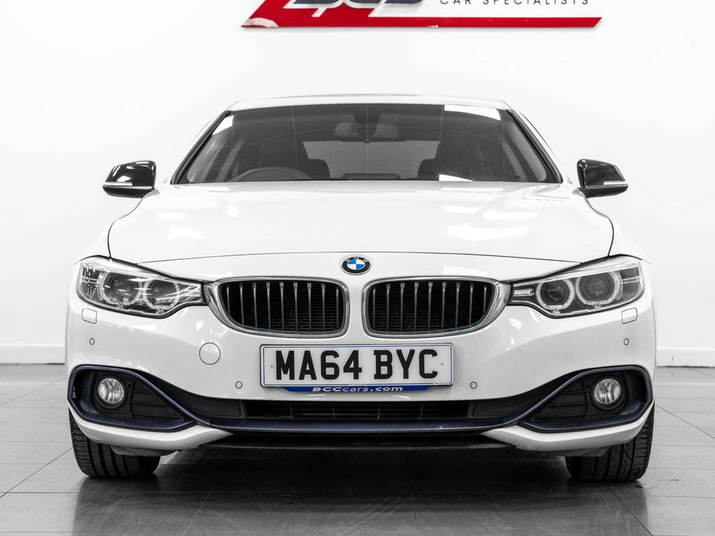 BMW 4 Series Coupe White #5