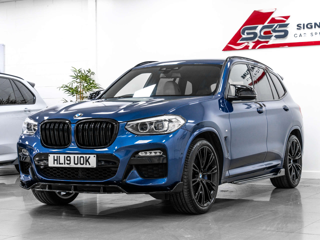 BMW X3 Suv Blue #2