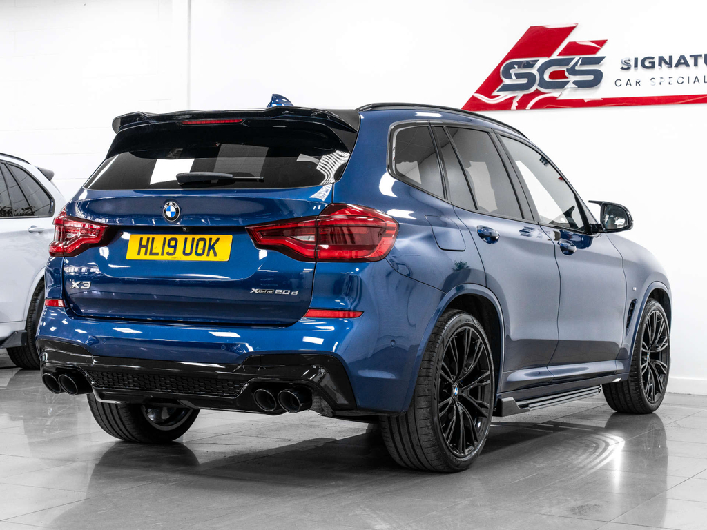 BMW X3 Suv Blue #4