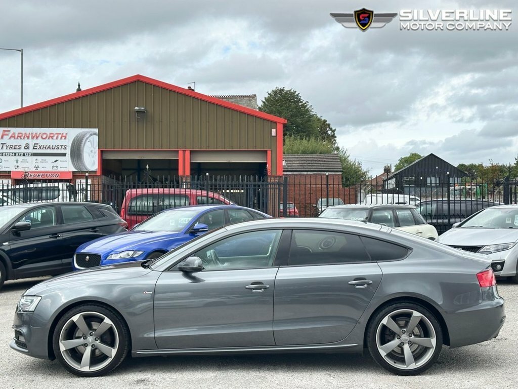 Audi A5 Tdi S Line Black Edition Plus Blue #12