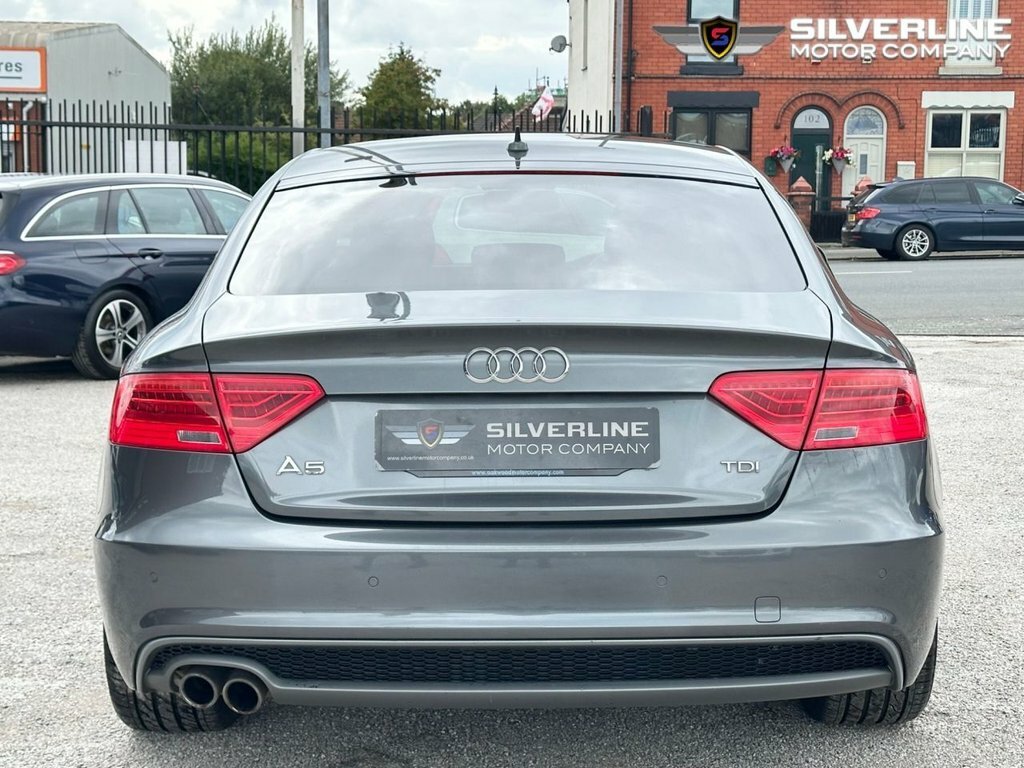 Audi A5 Tdi S Line Black Edition Plus Blue #10