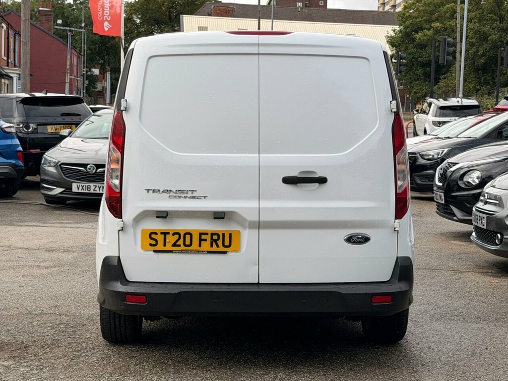 Ford Transit Connect 1.5L Trend White #4