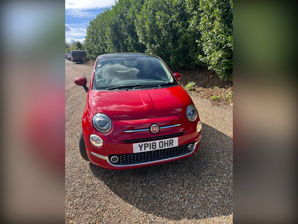 Fiat 500 1.2 Lounge Euro 6 Ss Red #5