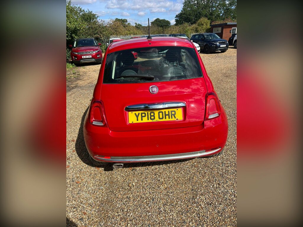 Fiat 500 1.2 Lounge Euro 6 Ss Red #6