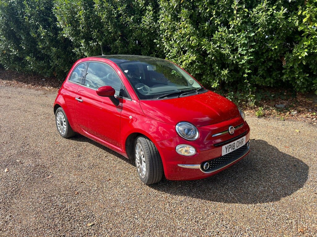 Fiat 500 1.2 Lounge Euro 6 Ss Red