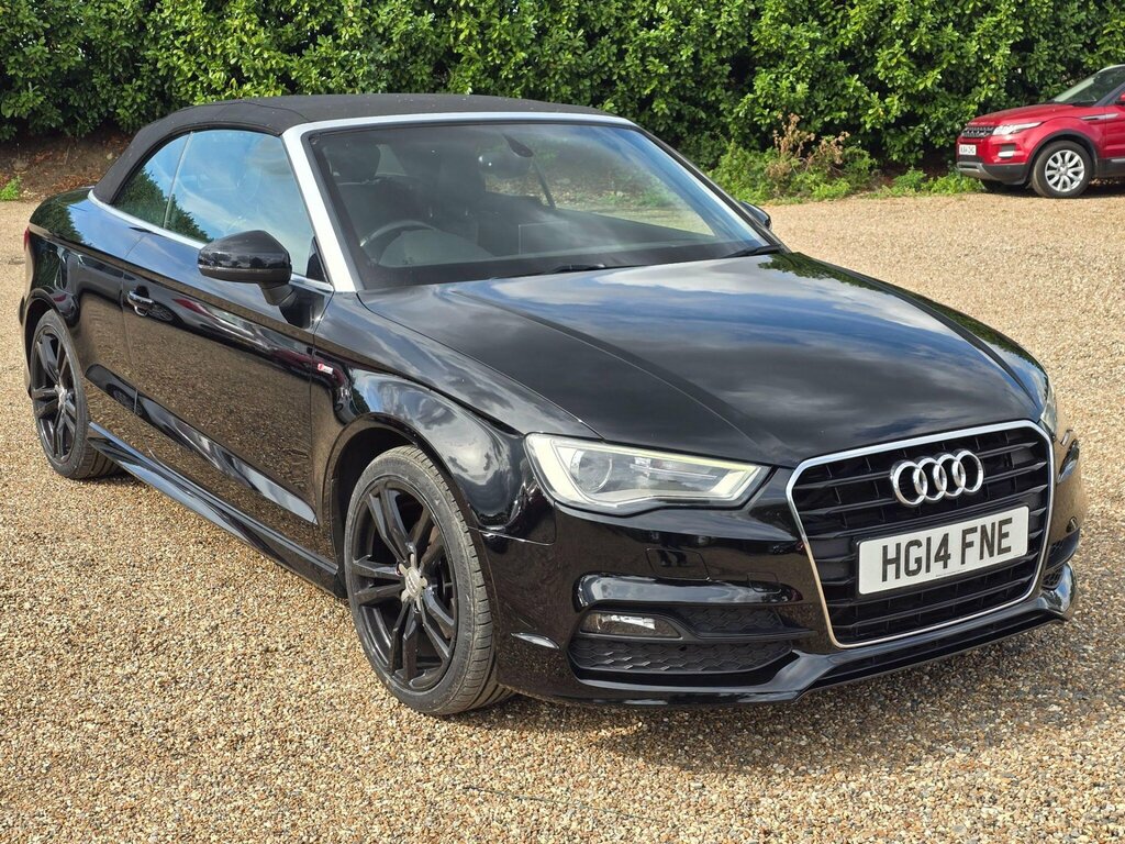 Audi A3 Cabriolet 2.0 Tdi S Line Euro 6 Ss Black