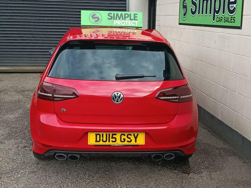 Volkswagen Golf 2.0 Tsi Bluemotion Tech R Dsg 4Motion Euro 6 Ss Red #5