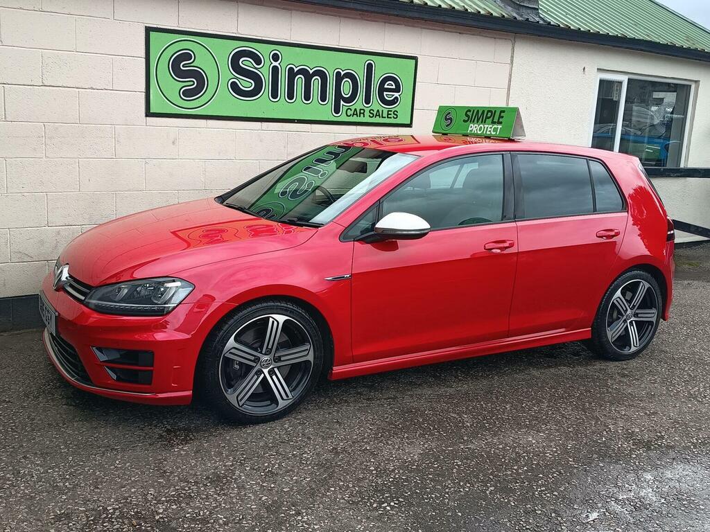Volkswagen Golf 2.0 Tsi Bluemotion Tech R Dsg 4Motion Euro 6 Ss Red #3