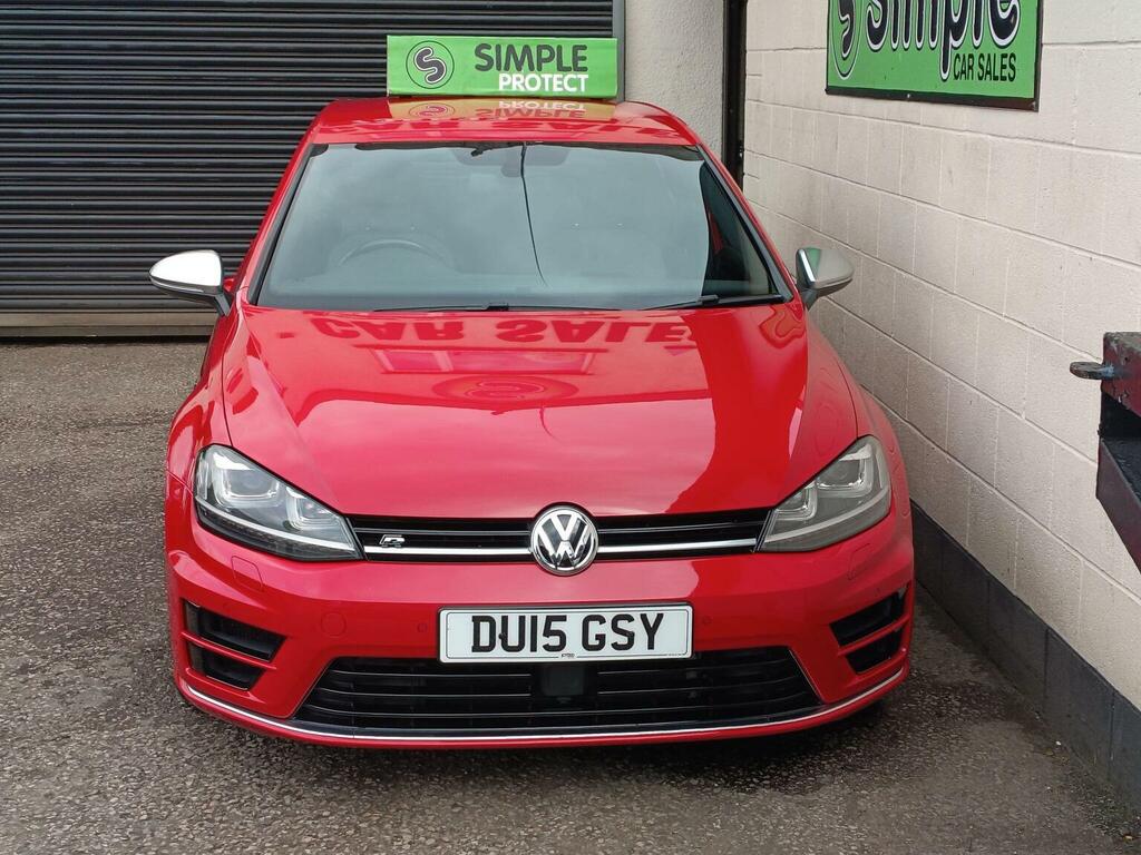 Volkswagen Golf 2.0 Tsi Bluemotion Tech R Dsg 4Motion Euro 6 Ss Red #2