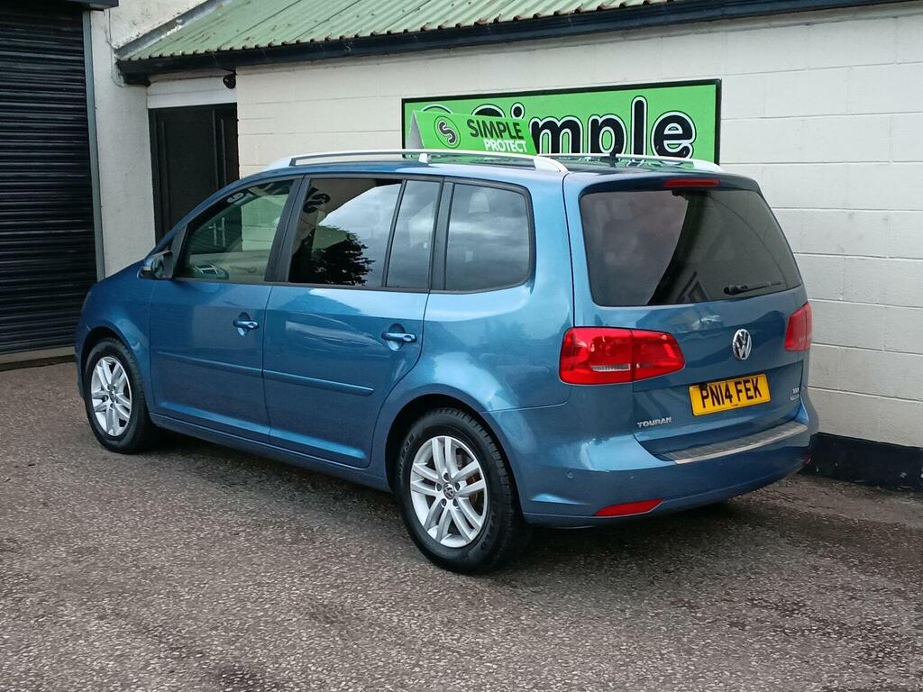 Volkswagen Touran 1.6 Tdi Se Euro 5 Blue #3