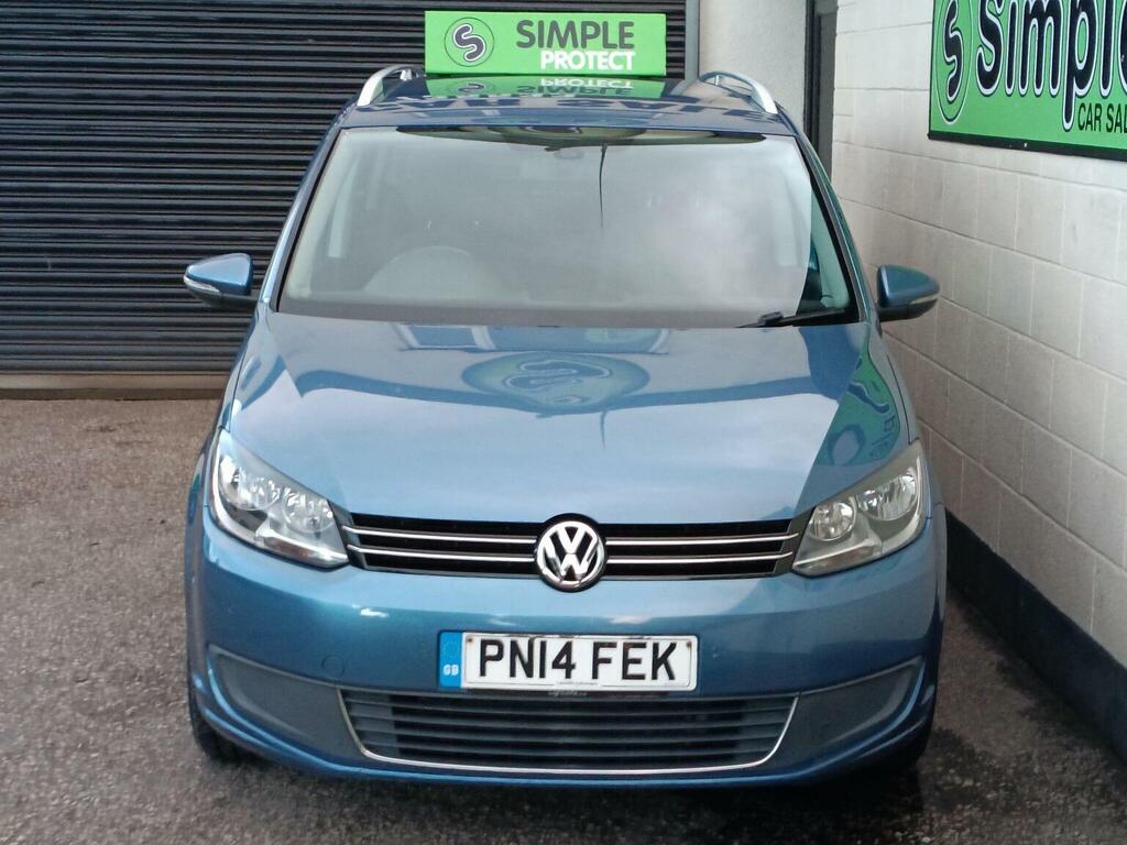 Volkswagen Touran 1.6 Tdi Se Euro 5 Blue #2