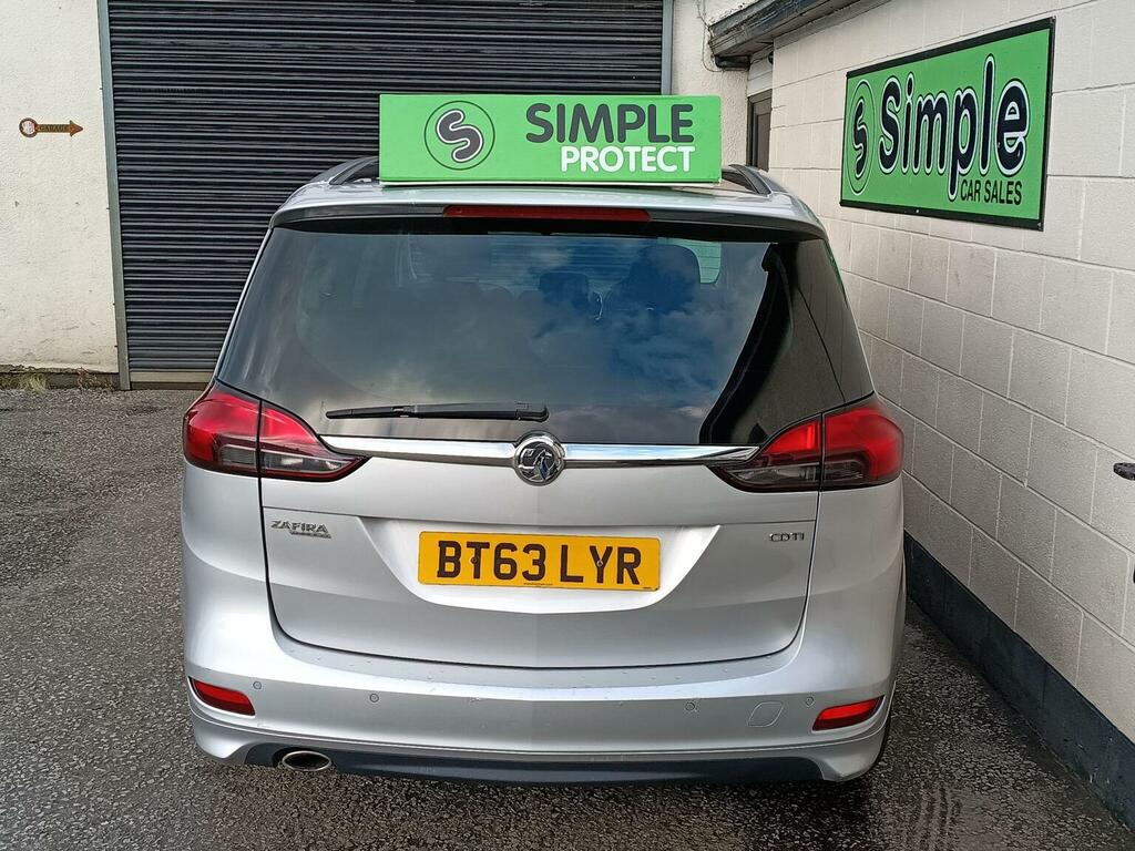 Vauxhall Zafira Tourer 2.0 Cdti Elite Euro 5 Silver #5