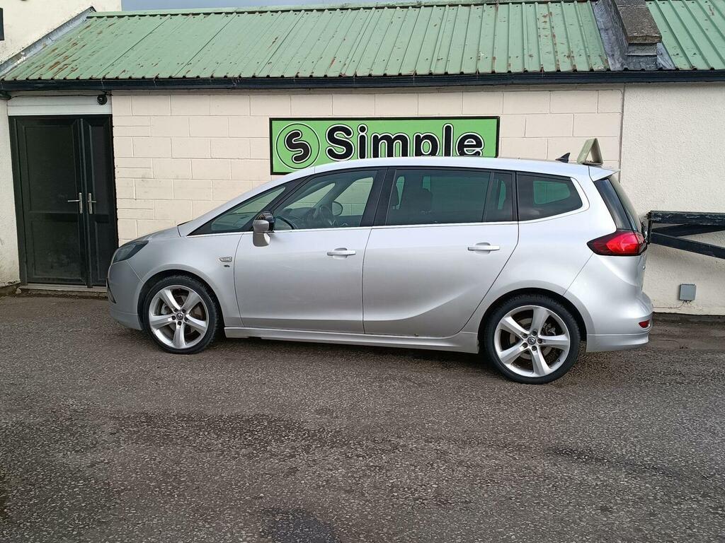 Vauxhall Zafira Tourer 2.0 Cdti Elite Euro 5 Silver #4