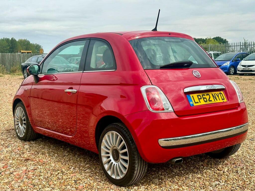 Fiat 500 Hatchback 0.9 Twinair Lounge Dualogic Euro 5 Ss Red #4