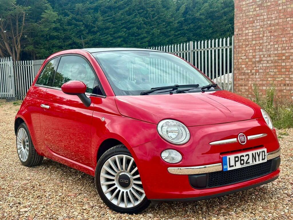 Fiat 500 Hatchback 0.9 Twinair Lounge Dualogic Euro 5 Ss Red