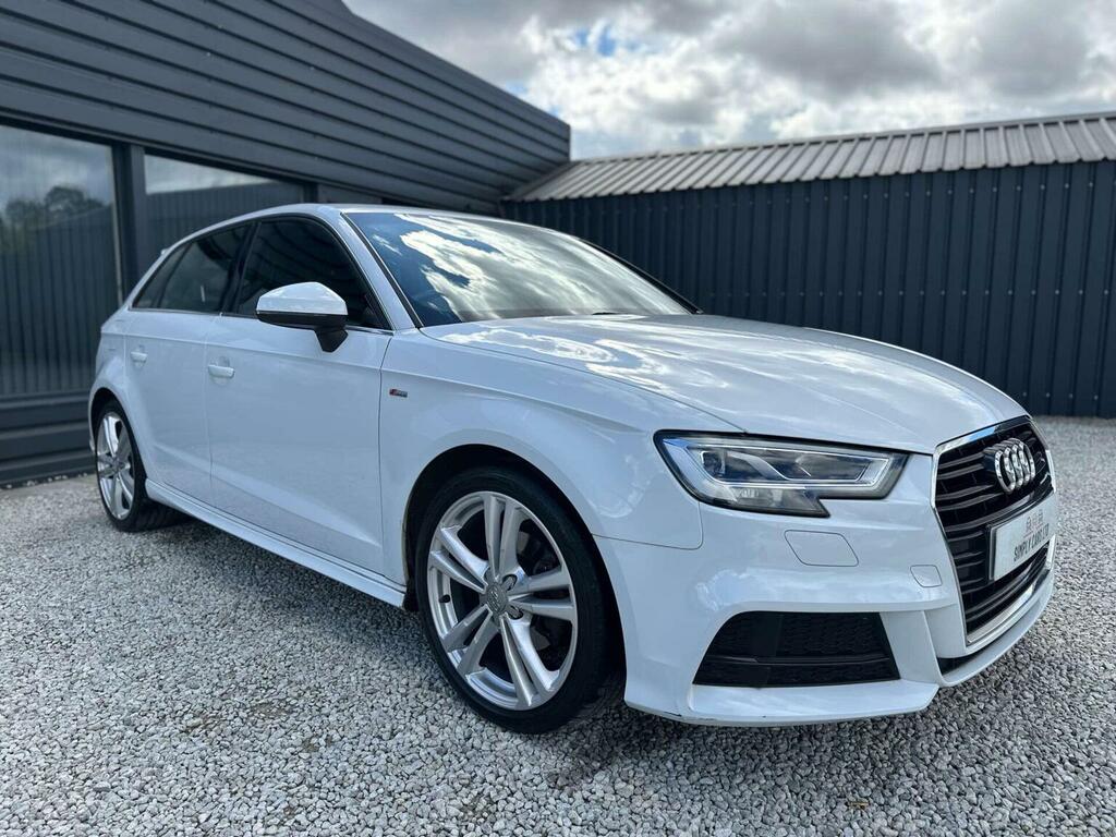 Audi A3 1.5 Tfsi Cod S Line Sportback Euro 6 Ss White