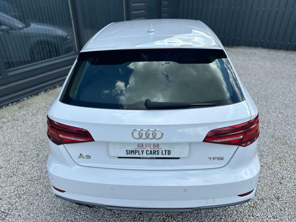 Audi A3 1.5 Tfsi Cod S Line Sportback Euro 6 Ss White #4