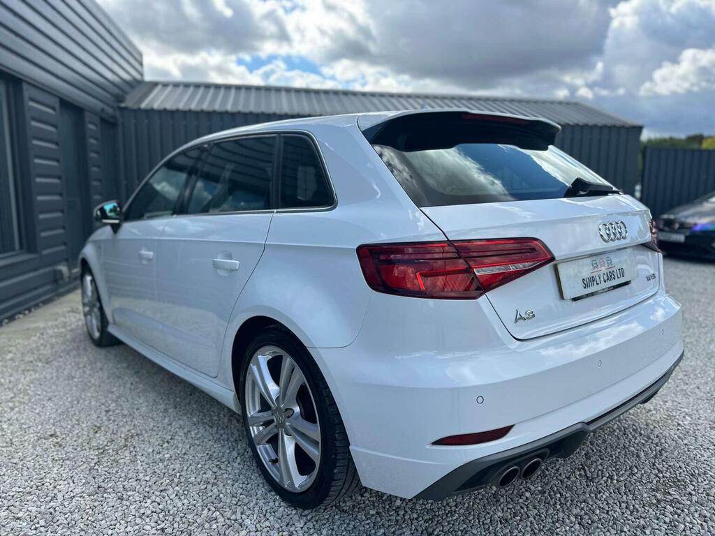 Audi A3 1.5 Tfsi Cod S Line Sportback Euro 6 Ss White #5