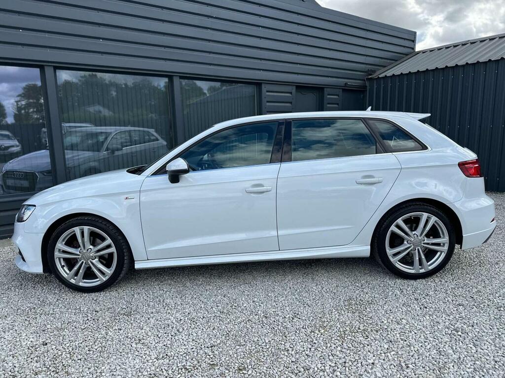 Audi A3 1.5 Tfsi Cod S Line Sportback Euro 6 Ss White #6