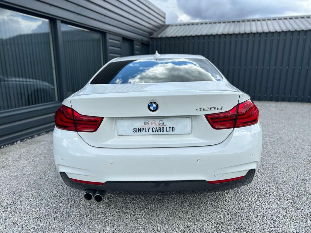 BMW 4 Series 2.0 420D M Sport Euro 6 Ss White #4